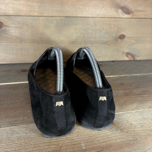 birdies womens size 9.5 shoes black suede slip on comfort loafers - Picture 4 of 8